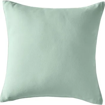 Povlak na polštářek Blancheporte Sada 2 jednobarevných povlaků na polštářky zn. Colombine® zelenkavá 40x40 cm