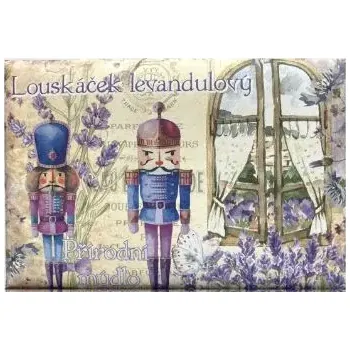 Mýdlo Soap Luxusní přírodní mýdlo 200g s vůní balené - Louskáček levandulový