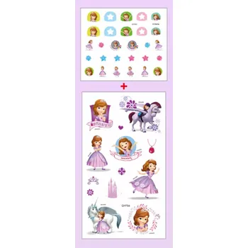 Set nálepek na nehty a tetování - PRINCEZNA SOFIE 3 (Značka: DISNEY)