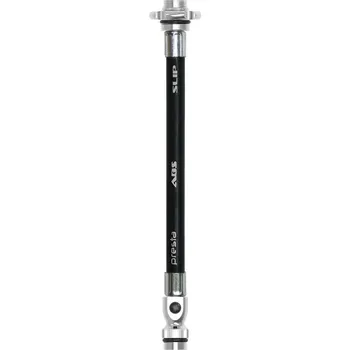 pumpička Náhradní hadice LEZYNE ABS FLEXHOSE-W/VALVE CORE-ROAD BLK/SILVER