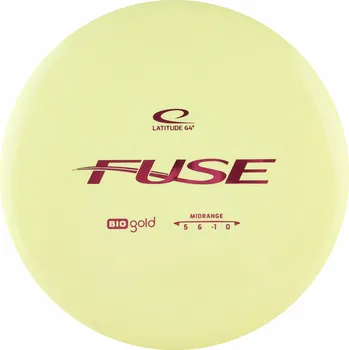 Kempingové nádobí LATITUDE 64° Discgolfový midrange FUSE BioGold ŽLUTÁ