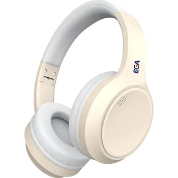 Sluchátka EGA A6 White/Khaki - bezdrátová sluchátka