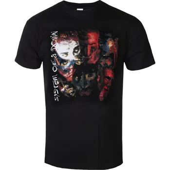 Tričko metal pánské System of a Down - PAINTED FACES - PLASTIC HEAD - PH12056 SOADTS20MB - XXL