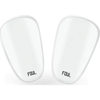 Chránič nohou FOUL Fotbalové chrániče FOUL M BÍLÁ