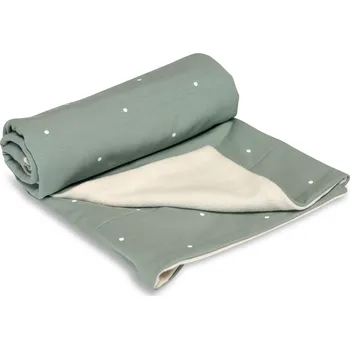 Dětská deka Beránková deka puntíkatá / šalvějová