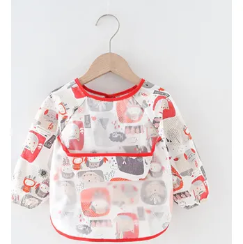 Bryndáček s dlouhým rukávem a kapsičkou - SOVIČKY (Značka: MAYDUOLA)