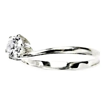 Prsten Stříbrný prsten čirý zirkon - T1059 (Stříbrný prsten se zirkonem 5 mm)