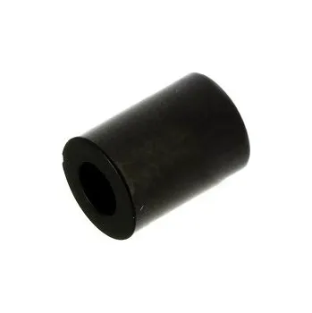 Elektronická součástka Distanční sloupek průměr díry 3.6mm, délka 5mm - černý, polystyrol (do 70°C)