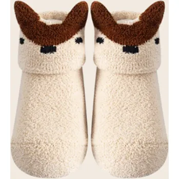 Dámské ponožky Teplé protiskluzové ponožky - Liška (0-12m) (Značka: ZUOFILY)