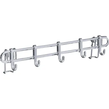 Věšák Wenko Nástěnný kuchyňský věšák Wenko chrom 3x6,5x40 cm