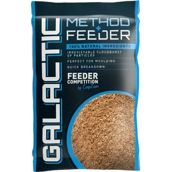 Návnadová surovina Carp Zoom Galactic Method Feeder groundbait - 1 kg/čokoláda-pomeranč