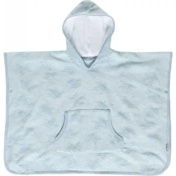 BÉBÉ-JOU froté pončo Fabulous Frosted Blue