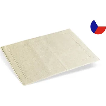 Koupelnová předložka Luxusní předložka do koupelny GRAND 850g Rámeček natural cotton 50x70