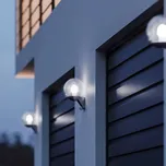 STEINEL L 585 S senzorové nástěnné světlo, černé černá, čirá 1 x 60 W - Doprava zdarma