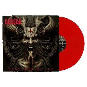 Zahraniční hudba LP Deicide: Banished By Sin 2024 Coloured Red Opaque Vinyl