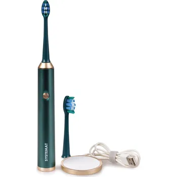 Péče o chrup SONISSIMO® NEO | Sonický zubní kartáček 37 000 kmitů | 5 režimů & USB nabíjení metalic green Dedra