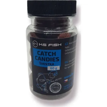 Umělá nástraha KS Fish Catch Candies 60 g švestka