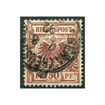 Poštovní známka (1889) MiNr. 50 - O - Deutsches Reich - Říšská orlice v kruhu