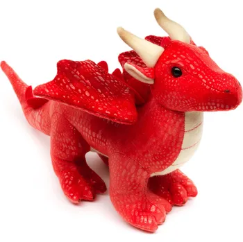plyšák Plyšový drak červený 20 cm - plyšové hračky