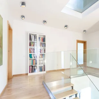 Top Light Stropní svítidlo Puk Maxx Move, chrom, G9 - Stříška - výška 2 cm, Ø 8 cm 2 x 12 W LED - Doprava zdarma