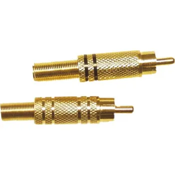 Auto elektroinstalace Konektor CINCH GOLD samec-pár, STM 33511