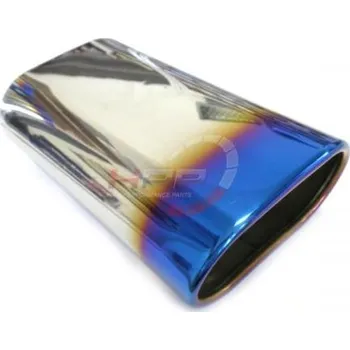 Koncovka výfuku Koncovka výfuku ovál s titanovým efektem - průměr 135 x 75mm