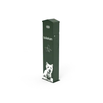 Venkovní odpadkový koš Odpadková koš na psí exkrementy BENITO Toilekan Varinata: Bez sáčků