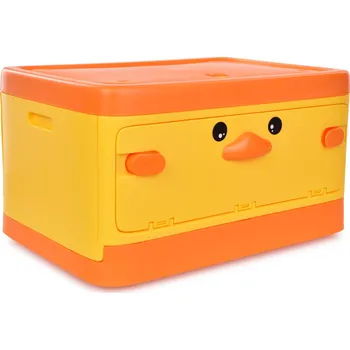 Úložný box KAČENKA | Úložný box s víkem | dětský box na hračky, oblečení a poklady | 44×31×25 cm Dedra