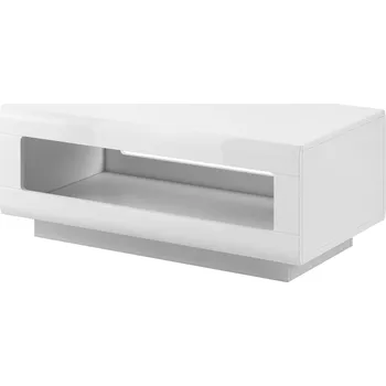 Konferenční stolek MOB Tashia Typ 99 (bílá + vysoký lesk bílý)