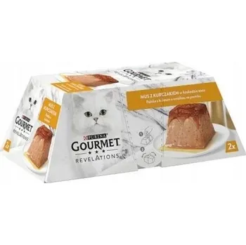 Purina Gourmet Revelations Mousse paštika s kuřecím 2 x 57 g