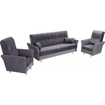 Sedací souprava Sedací souprava Marjo 3+1+1, zelená (kronos 19)