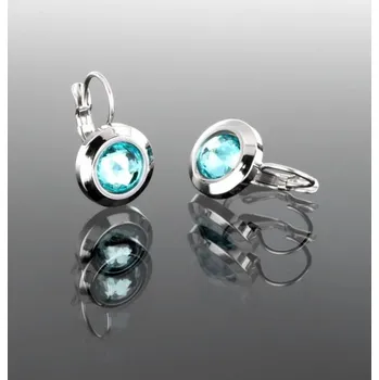 Náušnice Prosperk Náušnice s modrým krystalem S2387