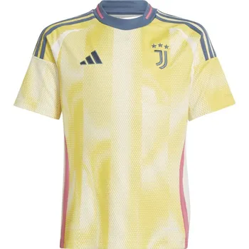 adidas Juventus Away Shirt 2024 2025 Juniors Yellow 7-8 Years