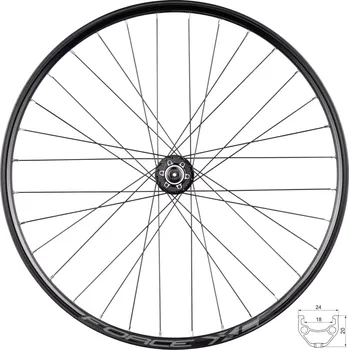 Zapletené kolo kolo přední FORCE XC DISC 584x19 F804342-6d 32d