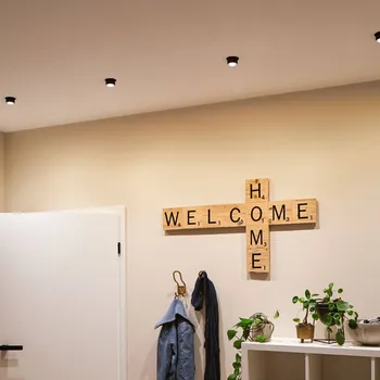 Lampička Paulmann Gil LED podhledové černá matná/železo 3ks matná černá, železo 1 x 6 W LED - Doprava zdarma