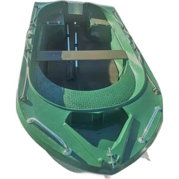 Člun ARMOR plastový člun - Falco 360 - zelené provedení, nerez zábradlí,