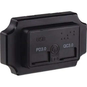 Auto elektroinstalace USB QC3.0 + USB-C zásuvka 12/24V, montáž na povrch - 34677.3