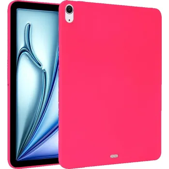 Pouzdro na tablet VSECHNONAMOBIL 77045 RUBBER Ochranný kryt pro Apple iPad Air 11 2025 / Air 11 2024 tmavě růžový