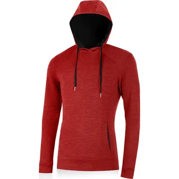 Pánská mikina WERICH pánská merino mikina - Červená 3169 / M / Červená