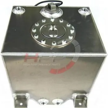 Palivová nádrž Závodní celohliníková palivová nádrž 20l (racing fuel tank) se senzorem na ukazatel stavu paliva (full billet)