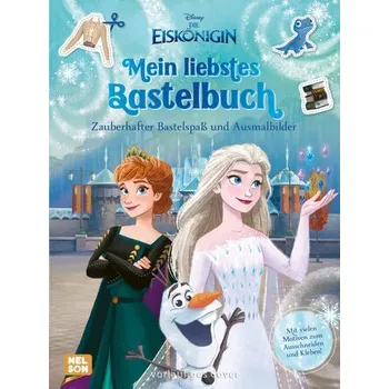 První čtění Disney Die Eiskönigin: Mein liebstes Bastelbuch - Zauberhafter Bastelspaß und Ausmalbilder