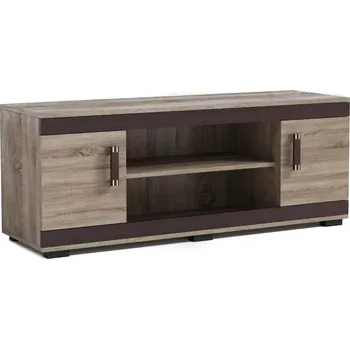 Televizní stolek Televizní stůl P17, canyon/wenge lišta (č.1/černé)