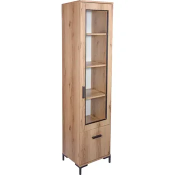 Knihovna Vitrína Revo 5, Dub Artisan