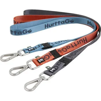 Hurtta Zhero klíčenka na krk Neck strap Barva: Šedá