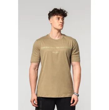 Pánské tričko NEBBIA Muscle fit tričko FLEXIN' zelené M