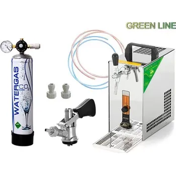 Chladicí zařízení na pivo Kompletní sestava: Lindr PYGMY 25 s narážečem BAJONET, CO₂ mini