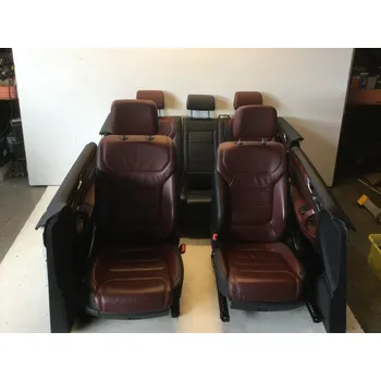 Sedadlo Kožené sedadla kompletní VW Touareg 7P RV 2010-2018 Top Stav