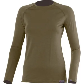 ATILA dámské merino triko - Zelená 6363 / M / Zelená