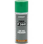 BODY P360 HS PRIMER - SPREJ univerzální rychleschnoucí plnič 2K ZELENÝ 400 ml