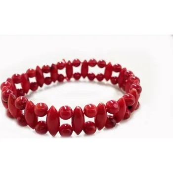 Náramek Prosperk Náramek Jadeit červený S2821